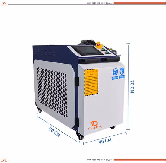 eliminación continua del moho del laser del PDA de la máquina de limpieza del laser de la fibra de 1000W 1500W 2000W