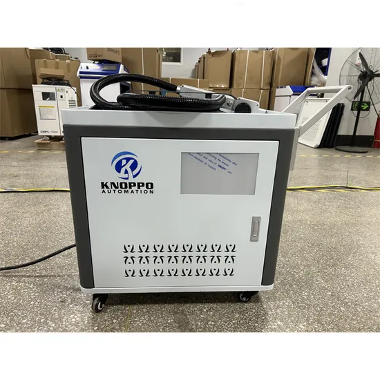 Máquina de limpieza láser pulsada continua de mano